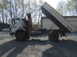 Allradkipper mit Kran MB 1717 AK