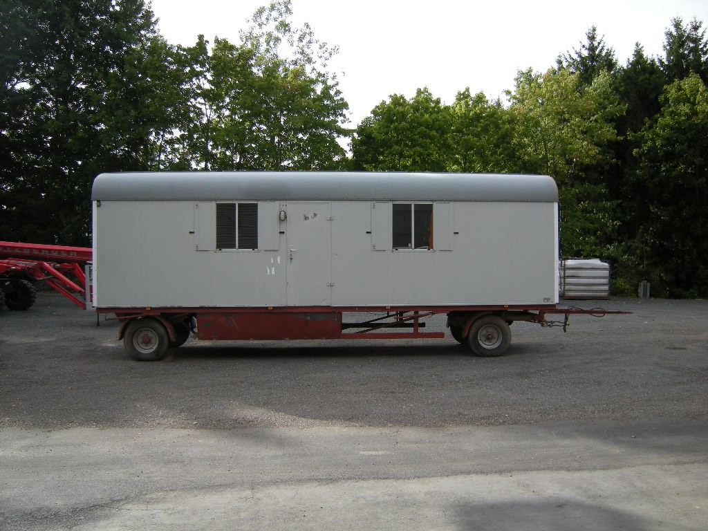 Bauwagen Anhänger 2- achs OSTAFA ZR8024S