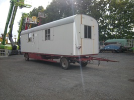 Bauwagen Anhänger 2- achs OSTAFA ZR8024S