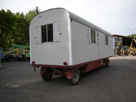 Bauwagen Anhänger 2- achs OSTAFA ZR8024S