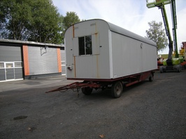 Bauwagen Anhänger 2- achs OSTAFA ZR8024S