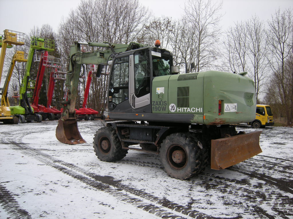 Mobilbagger Hitachi ZX190W-3