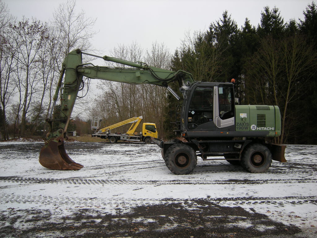 Mobilbagger Hitachi ZX190W-3
