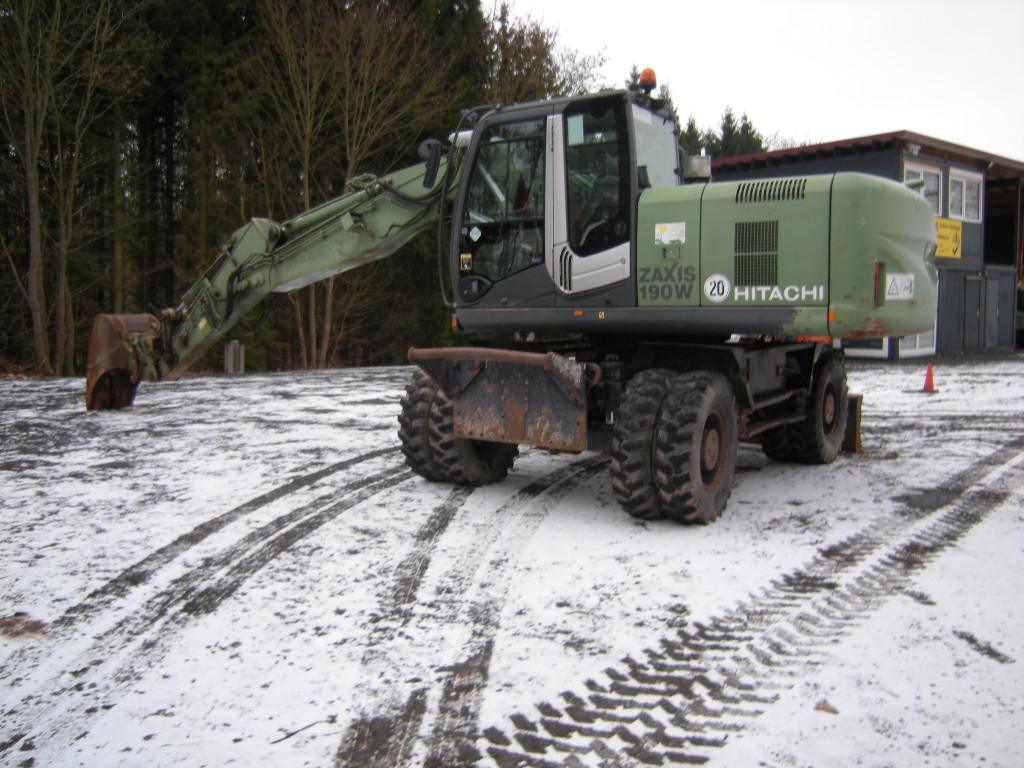 Mobilbagger Hitachi ZX190W-3