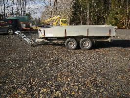 Kastenanhänger 2- achs Münz, Otto PK27 mit Rampen