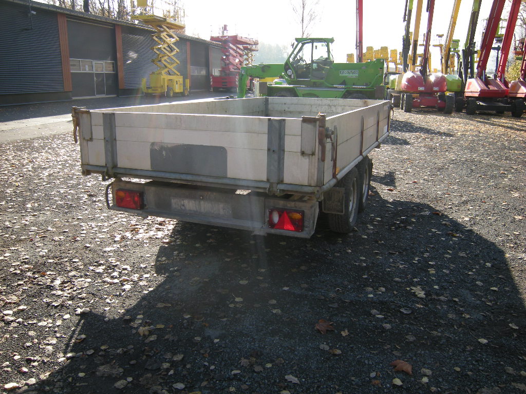 Kastenanhänger 2- achs Münz, Otto PK27 mit Rampen