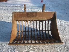 Siebschaufel/ Tieflöffel für Bagger 20t