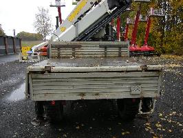 Mercedes Benz Unimog U2100 mit Kran Palfinger PK14500D
