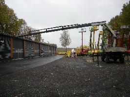 Mercedes Benz Unimog U2100 mit Kran Palfinger PK14500D