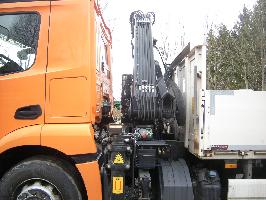 Mercedes Benz Actros 1830 mit Kran HIAB X-HIDUO 092B-3