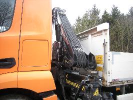 Mercedes Benz Actros 1830 mit Kran HIAB X-HIDUO 092B-3