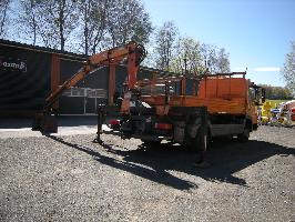 Mercedes Benz MB 918 mit Kran Terex TLC 65.2