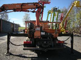 Mercedes Benz MB 918 mit Kran Terex TLC 65.2